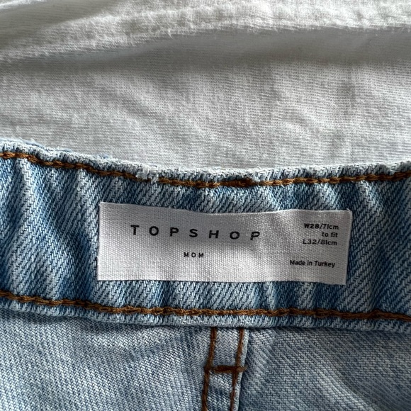 Top Shop Mom Jeans - Picture 6 of 6